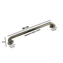Ver imagem 2 de Barra de Apoio Alça Suporte para Parede 50cm Aço Inox 304