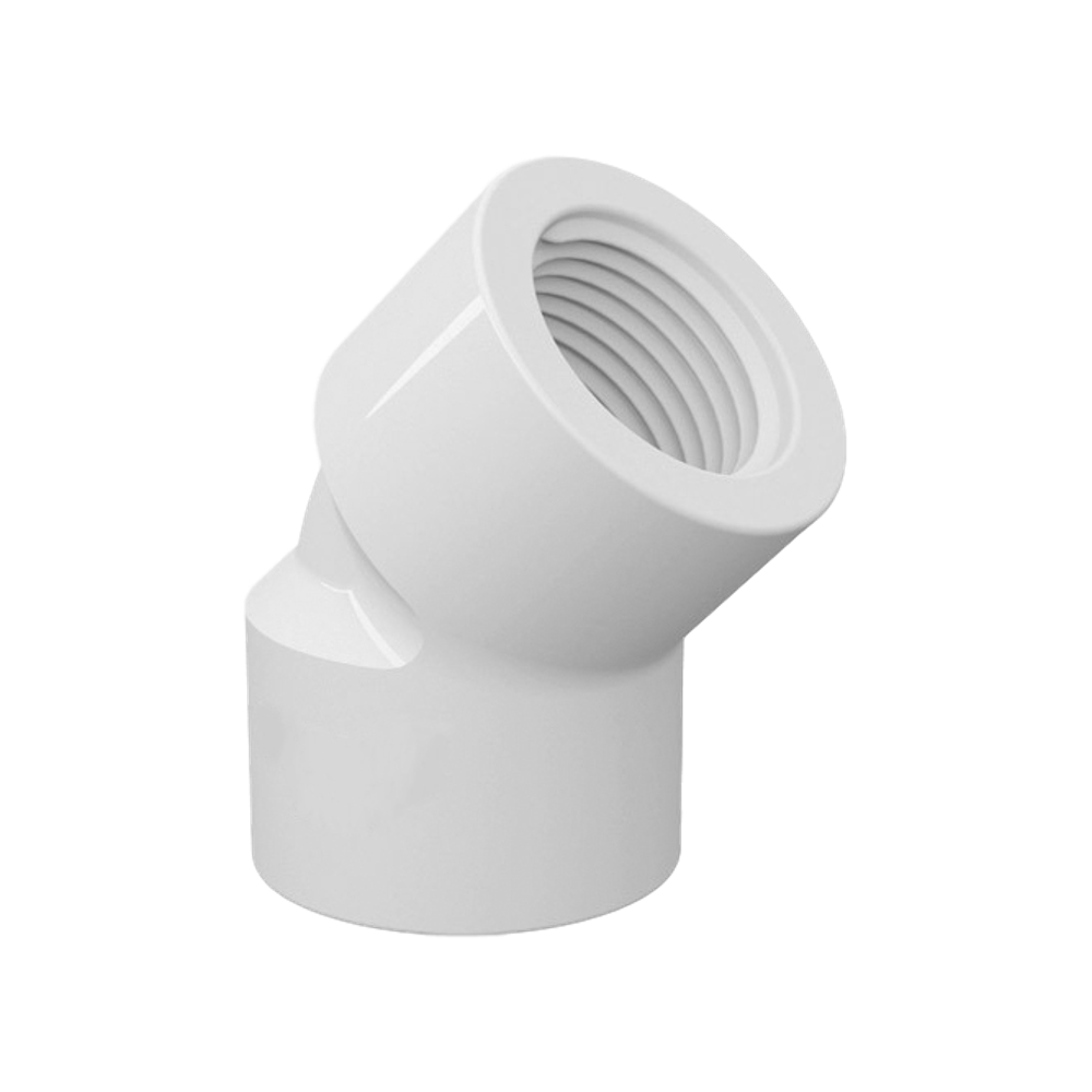 Joelho Cotovelo PVC Roscável de 2.1/2 Polegadas x 45º TIGRE ROSCÁVEL - 1