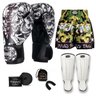 Kit Boxe Muay Thai Fheras Top Caveira Branca (03003456) - 7