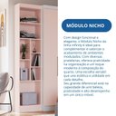 Ver imagem 5 de Modulado para Quarto 217cm x 46cm Infinity Rosa/Blush