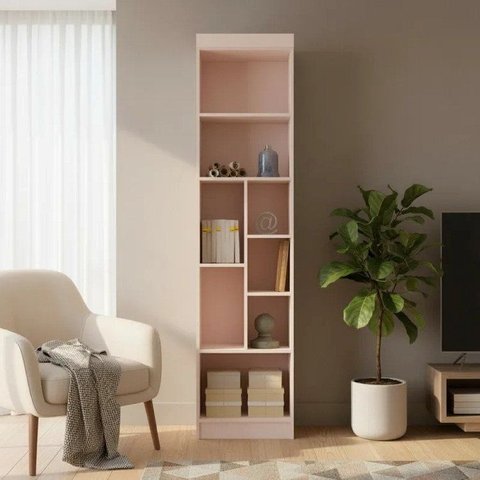 Modulado para Quarto 217cm x 46cm Infinity Rosa/Blush