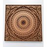 Mandala SUSPLA 3d, Mdf Cru 6 Camadas 40x40 Cm, Quadro Decorativo. CÓDIGO: MQ004406 - 1