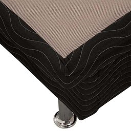 Base Baú Ortobom Solteiro Physical Preto 88x188x25 - 2 Base Baú Ortobom Solteiro Physical Preto 88x188x25 - 2