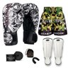Kit Boxe Muay Thai Fheras Top Caveira Branca (03003458) - 1