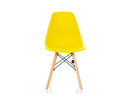 Ver imagem 2 de Cadeira de Jantar Eames na Cor Amarelo Base Madeira Eiffel Sala Cozinha