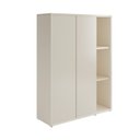 Ver imagem 5 de Armário Multiuso Alto 2 Portas 4 Prateleiras com Nicho Oslo
