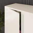 Ver mais imagens de Armário Multiuso Alto 2 Portas 4 Prateleiras com Nicho Oslo