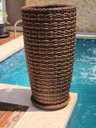 Ver imagem 5 de Vaso Coluna Fibra Sintética C Prato Alto Padrão 91cm Grande