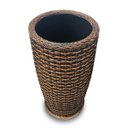 Ver imagem 1 de Vaso Coluna Fibra Sintética C Prato Alto Padrão 91cm Grande