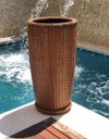 Ver imagem 5 de Vaso Coluna Fibra Sintética Indiana Alto Padrão 92cm Grande