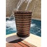 Vaso Coluna Fibra Sintética Alto Padrão 56cm Médio - 4