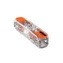Ver imagem 1 de Conector Wago Compacto 2 Polos Inline 221 - 2411 Transparente 10 Unidades