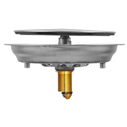 Ralo Click Inteligente Pop Up - Aço Inox 15x15 Redondo - 3