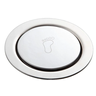 Ralo Click Inteligente Pop Up - Aço Inox 15x15 Redondo - 1