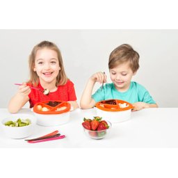 Fondue de silicone Choco Lékué branco 600 ml - 4