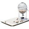 old Jogo de Bingo 75 Bolas Profissional Grande Nº2 com 300 Cart - 4