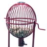 old Jogo de Bingo 75 Bolas Profissional Grande Nº2 com 300 Cart - 5