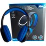 Fone Ouvido Bluetooth Mp3 Sem Fio Cartão Micro Sd Fm Azul - 5