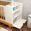 Ver imagem 4 de Berço Multifuncional Bkids Matic Off White/Freijó Eco Wood