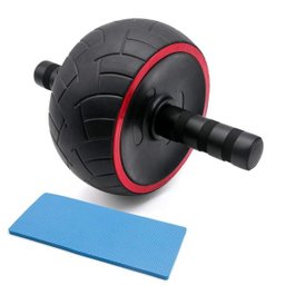 Roda Exercício Abdominal Rolo Abdomen + Tapete Profissional - 3