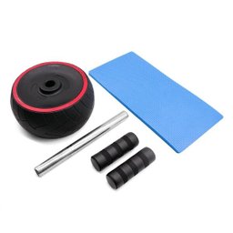 Roda Exercício Abdominal Rolo Abdomen + Tapete Profissional - 5
