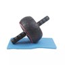 Roda Exercício Abdominal Rolo Abdomen + Tapete Profissional - 2