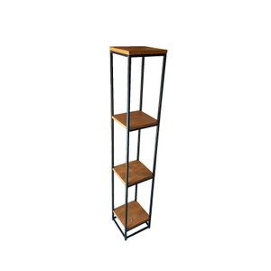 Suporte Plantas de Chão 4 Andares Prateleira Ferro Estilo Industrial Decoração Minas Arte Própria Su