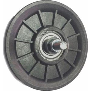 Roldana Academia / Musculação 110mm Com Rolamento 2 Peças