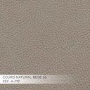Ver imagem 4 de Sofá 4 Lugares Bérgamo 260cm Couro Bege