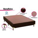 Ver imagem 2 de Cama Box Base Solteiro Ortobom Suede Brown 0.69x1,88x0,30