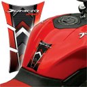 Ver imagem 3 de Adesivo Resinado Tanque Bocal Bajaj Dominar 250cc Vermelho