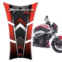 Ver imagem 2 de Adesivo Resinado Tanque Bocal Bajaj Dominar 250cc Vermelho