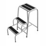 Escada Banqueta Dobrável 3 Degraus Antiderrapante Reforçada - 1