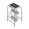 Escada Banqueta Dobrável 3 Degraus Antiderrapante Reforçada - 3