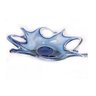 Fruteira Vidro Murano Azul Centro De Mesa Vidro 38Cm - 4