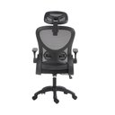 Ver imagem 5 de Kit 4 Cadeiras Escritório Home Office Giratória Tela Mesh Columbus Rivatti