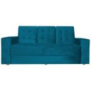 Ver imagem 1 de Sofá 3 Lugares 1,90m Vitoria Suede Turquesa