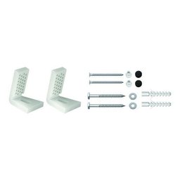 Kit Parafuso Deca Fixação Lateral Bacia Preto Sp.121.bl.no - 1