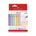 Ver imagem 1 de Caneta Hidrográfica Faber-Castell Fine Pen Triangular Tropical 0.4mm Candy Colors com 06 Unidades Fa