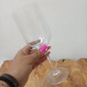 Ver imagem 3 de Taça Bohemia Água 24x9x9cm 480ml Cristal Transp 6PÇ