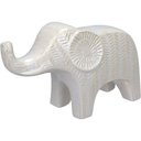 Ver imagem 1 de Adorno Decorativo Enfeite Casa Aparador Home&co Elefante Cerâmica 17x30x10cm Branco