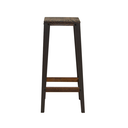 Ver imagem 7 de Banqueta Alta Zeus Industrial Cor Marrom Rústico Pés Grafite