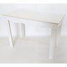 Mesa Provençal Luis XV 150x80 Altura 60cm Festas MDF Branco - 2