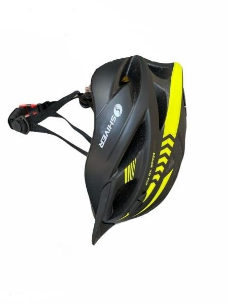 Capacete Mtb Bike Shiver Preto/amarelo Neon M - 2