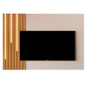 Ver imagem 1 de Painel Suspenso Boto 1.8 com Led Sala para Tv's até 70" Pol Off White/nature