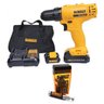 Furadeira Parafusadeira 12V Dewalt Dcd700 C2 2 Baterias - 1