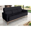 Ver imagem 3 de Sofá Cama Rivieira 1.70m - Preto
