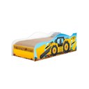 Ver imagem 1 de Cama Carro Solteiro Trator Amarelo Quarto Menino