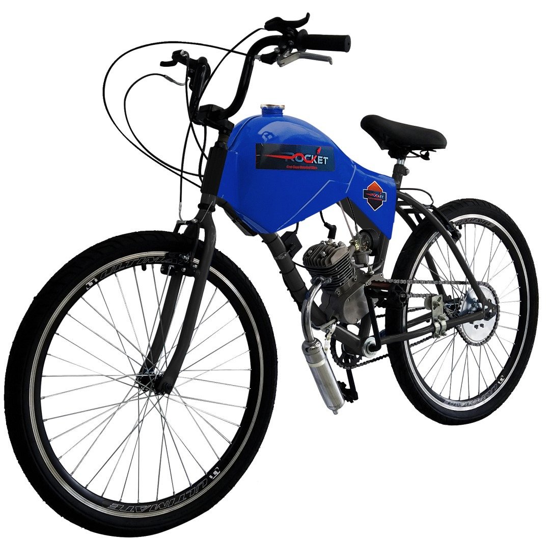 Bicicleta Caicara Motor 80cc Carenagem - 1