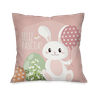 Kit com 4 Capas para Almofadas Decorativas Coelhos da Páscoa Cute - 2
